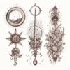 Spiritual Tattoo Art Logos AI Prompt for Unique Designs - Image 5