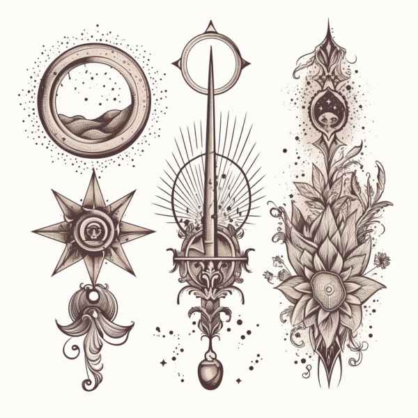 Spiritual Tattoo Art Logos AI Prompt for Unique Designs - Image 5