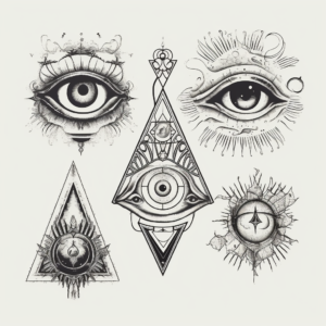 Spiritual Tattoo Art Logos AI Prompt for Unique Designs