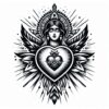 Traditional Chicano Black & Grey Tattoos 2 AI Prompt for Authentic Designs - Image 5