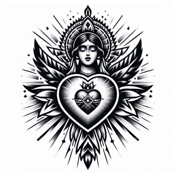 Traditional Chicano Black & Grey Tattoos 2 AI Prompt for Authentic Designs - Image 5