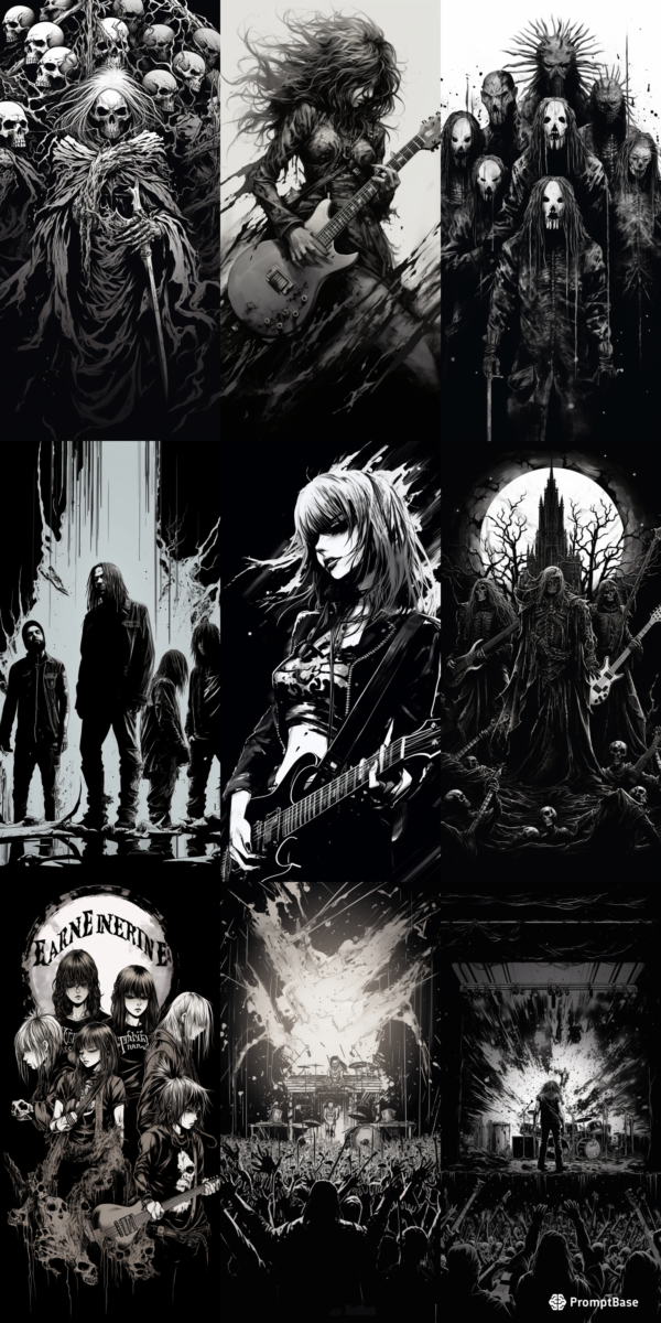 Heavy Metal Comic Illustrations AI Prompt for Bold Designs - Image 5